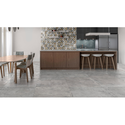 Ragno Clayton Vloertegel - 100x100cm - 8.5mm - gerectificeerd - Iron