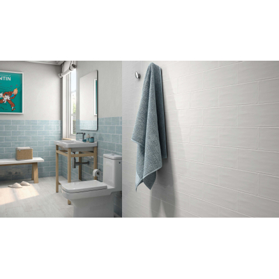 Roca MAIOLICA Carrelage mural - 11x25cm - 7,0mm - White