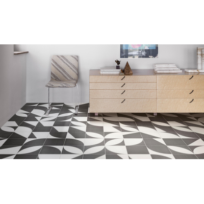 Marazzi Scenario M8R8 Vloertegel 200X200 Nero 10mm Mat