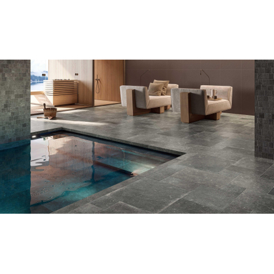 Ceralto Ruwaro Urban Carrelage de sol - 0,1x0,1cm - 10,0mm - rectifié - Nero