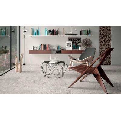 Vtwonen Carrelage mosaïque composite 30x30cm 9mm porcellanato Gris clair