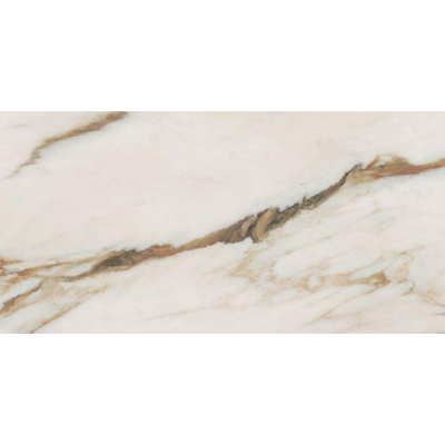 Abk imoker Signoria Carreau de sol et de mur - 60x120cm - rectifié - aspect marbre - brillant Calacatta Vena Oro (beige)