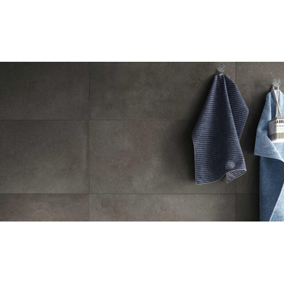 Ragno Studio Carrelage sol et mur 60x60cm 9.5mm rectifié R9 grès cérame Anthracite