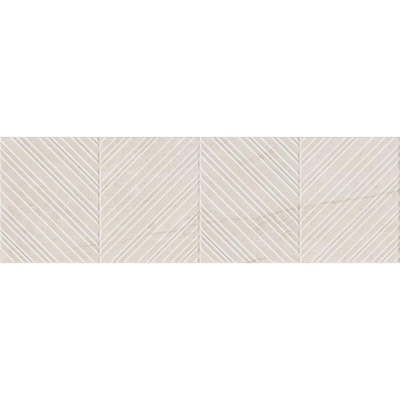 Colorker Premiere Decor-strip - 31.6x100cm - 10.4mm - gerectificeerd - Aquila cream
