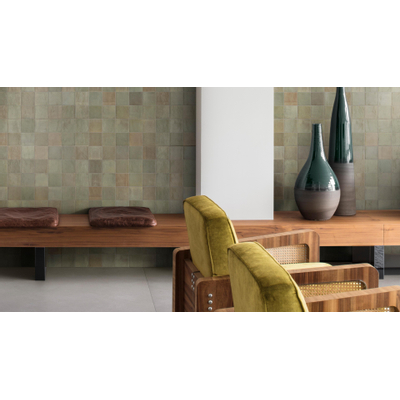 Marazzi Zellige Carrelage murale 10x10cm 10mm Salvia