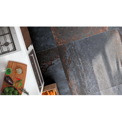Ceralto Inlay R11 Carreau mosaïque - 30x30cm - 10.0mm - Nero