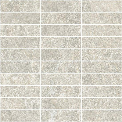 Ceralto Micello Uno Mosaïque - 30x30cm - 9.0mm - rectifié - Blanc