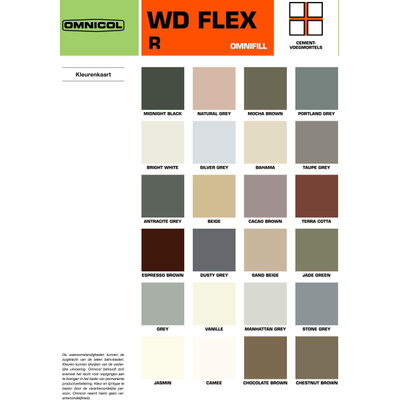 Omnifill Wd Flex R 5Kg.Antrac.Gris