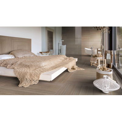 Douglas Jones Textures Vloertegel - 30x120cm - 10.0mm - gerectificeerd - Tortora