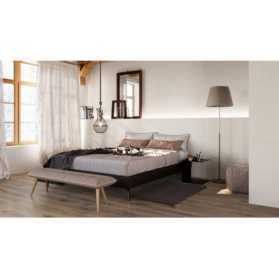 Ceralto Fiorno Oak Décor-lame - 39.6x119.2cm - 6.5mm - rectifié - Blanc