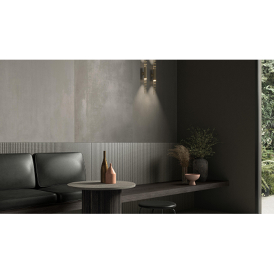 Kronos Metallique Vloertegel - 80x80cm - 10.0mm - gerectificeerd - Lame