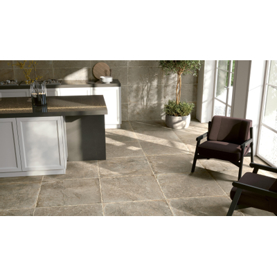 Ceralto Divaro Plank Carrelage de sol - 60x120cm - 9.5mm - rectifié - Taupe