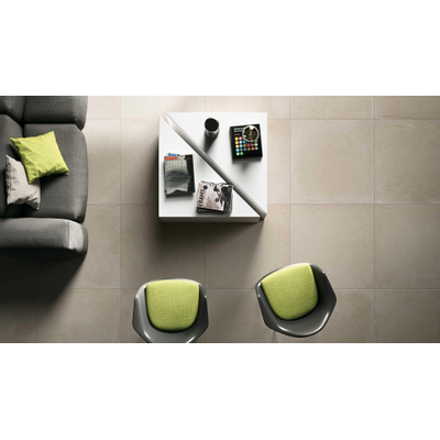 Italgranit square carreau de sol 60x60cm 9,5 avec rectifié avenue beige mat, résistant au gel