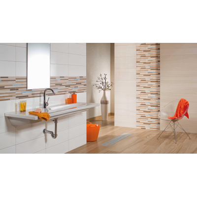 Rako System Carreau mural - 19.8x24.8cm - 6.8mm - White