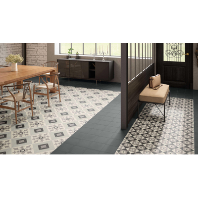 Ceralto Gravo Urban Carreau de sol - 19.7x19.7cm - 8.3mm - Coffebreak black