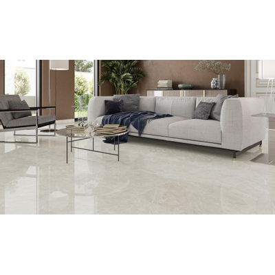 Douglas jones Marbles WAMoz. - 30X30 - 9,5mm - rectifié - Belv.Ivory Brillant