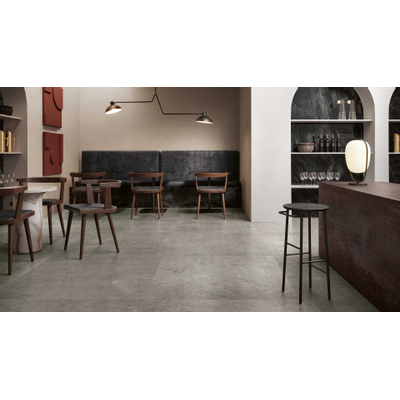Serenissima Concreta Vloertegel - 60x60cm - 9.5mm - gerectificeerd - Titanio
