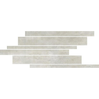 Ceralto Quinto Accent Décor-bande - 21x40cm - 10,0mm - rectifié - Blanc