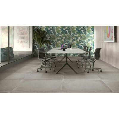 Serenissima Materica Carrelage de sol 600X600 Platino 10mm Mat Ret.R10