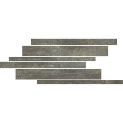 Floorgres Rawtech Bandes de carrelage pour mur 21x40cm 10mm rectifié R10 grès cérame Mud