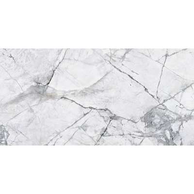 Douglas jones Moods Vloer- en wandtegel - 60X120 - Lap.9mm - gerectificeerd - Marmer - Grey Glans