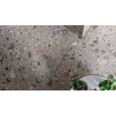 Vtwonen Composite 100310 Carrelage de sol 800X800 Marron 9mm Mat Ret.R10