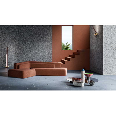 Vtwonen terrazzo Carrelage sol et mural - 90x90cm - rectifié - mat ocean flakes