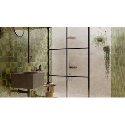 Ceralto Alvera Decor Carrelage mural - 10x10cm - 10.0mm - Giada
