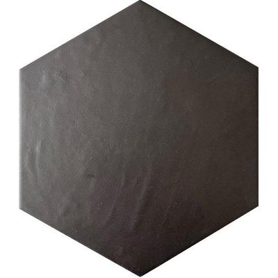 Jos. Dust Carrelage mural - 17.5x20cm - hexagon - R10 - Ink mat (noir)
