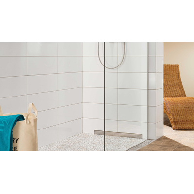 Rako System Carrelage mural 298X598 White 8mm Brillant Rectifié