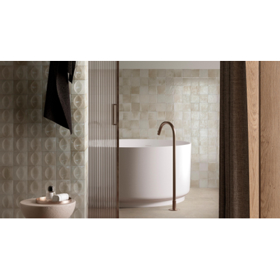 Ceralto Alvera Decor Wandtegel - 10x10cm - 10.0mm - Beige