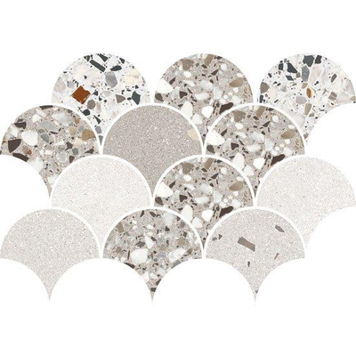 Vtwonen Tegels Terrazzo Mozaiektegel - 28x40cm - 10.0mm - gerectificeerd - Warm