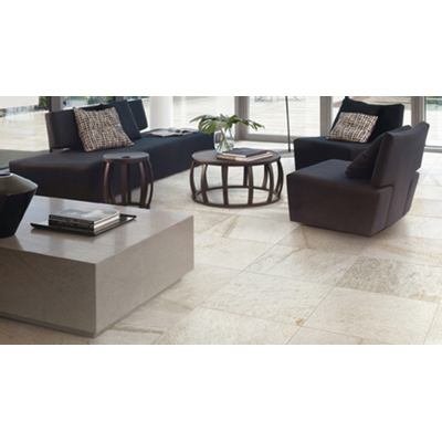 Floorgres Walks 1.0 Carrelage mosaïque 30x30cm 10mm rectifié R11 porcellanato Blanc