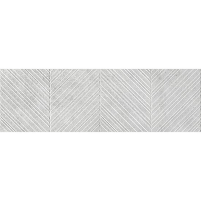 Colorker Premiere Carrelage mural décor - 31.6x100cm - 10.4mm - rectifié - Aquila Light mat (gris)