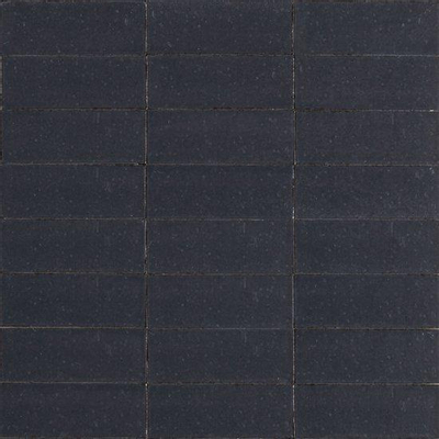 Ragno Glace Wandtegel - 7.5x20cm - glans blu notte