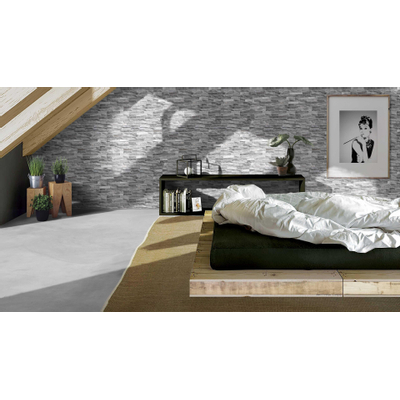 Keradom Rock Carreau mural 8x39cm 10mm porcellanato Grey