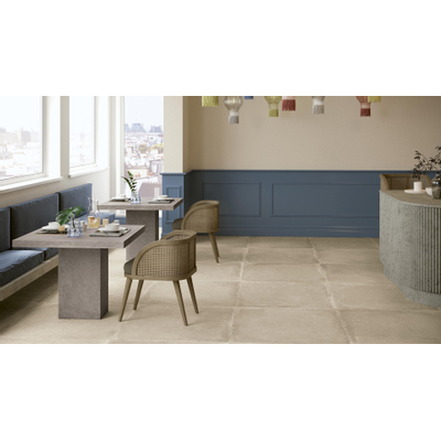 Serenissima Materica Vloertegel 600X600 Ecru 10mm Mat Ret.R10