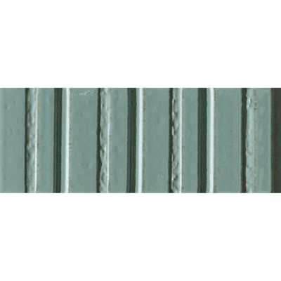 ÉCHANTILLON Ceralto Muralto Decor Frise décorative - 7,5x20cm - 11,5mm - turquoise