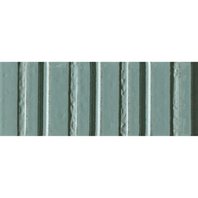 Ragno Glace Wandtegel - 7.5x20cm - decor - glans turchese