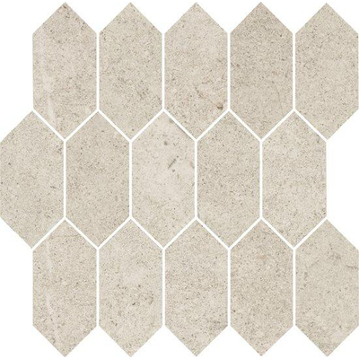 Ceralto Dorsena Facet Mozaiektegel - 30x30cm - 9.5mm - White