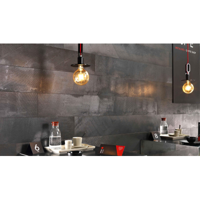 Douglas Jones Metal Vloer- en wandtegel 30x60cm 9.5mm gerectificeerd R10 porcellanato Iron