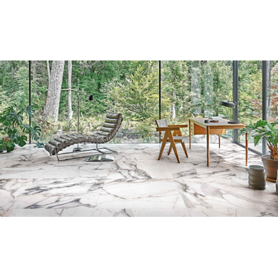 Ceralto Alabro Vein carrelage sol et mur 60X60cm rectifié Argent Mat