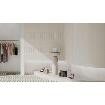 Vtwonen Shapes Carreau mural - 7,5x30cm - droit - brillant greige