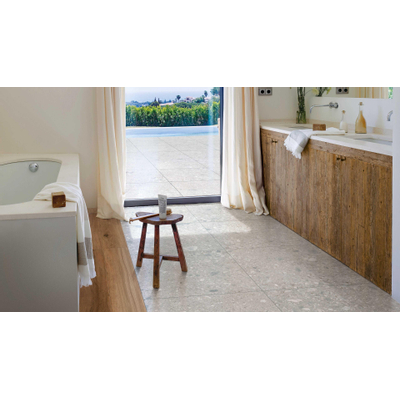 Ceralto Fracto Grain Carreau de sol - 75x75cm - 9.5mm - rectifié - gris