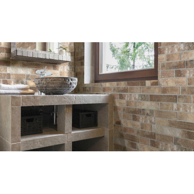 Ceralto Lineo Loft Wandtegel - 16x40cm - 10.0mm - Cipria