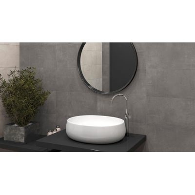 Ceramic-apolo Alpe Carreau mural 300X600 Anthracite 8,5mm Mat