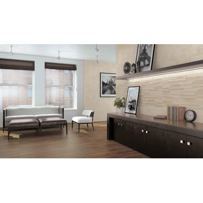 Ceralto Gavira Plank Wandtegel - 31.6x100cm - 9.7mm - gerectificeerd - Caramel