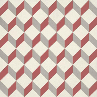 JOS. Hidro Vloertegel - 19.7x19.7cm - 8.3mm - Upsidedown berry