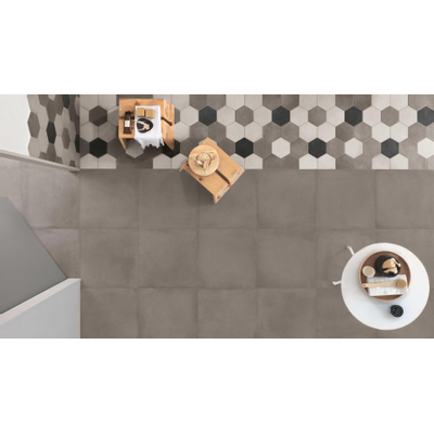 Ceralto Rovino Concrete Vloertegel - 18.2x21cm - 9.5mm - Vanilla