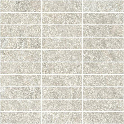 Ceralto Micello Uno Mosaïque - 30x30cm - 9.0mm - rectifié - Blanc